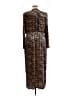 WAYF Animal Print Brown Casual Dress Size XL - photo 2