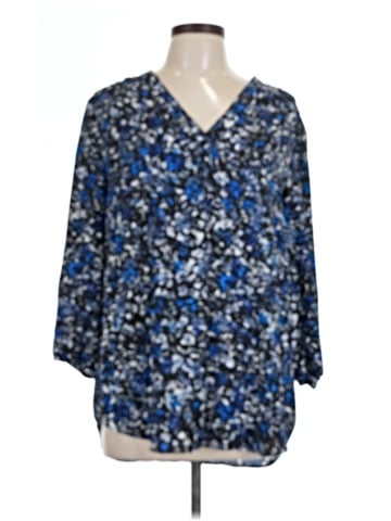 Jones New York Signature 3/4 Sleeve Blouse (view 1)