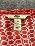 Bass Red Short Sleeve Blouse Size M - photo 7