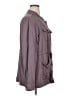 Maurices 100% Rayon Argyle Purple Jacket Size 16 (1) - photo 4