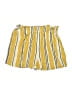 Stradivarius Stripes Yellow Shorts Size L - photo 1