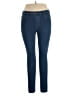 Uniqlo Solid Blue Jeggings Size XL - photo 1