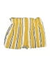 Stradivarius Stripes Yellow Shorts Size L - photo 2