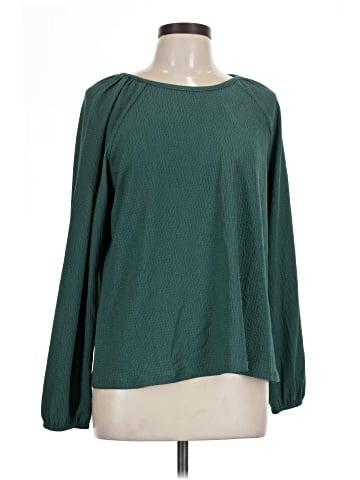 Violets & Roses Long Sleeve Blouse (view 1)
