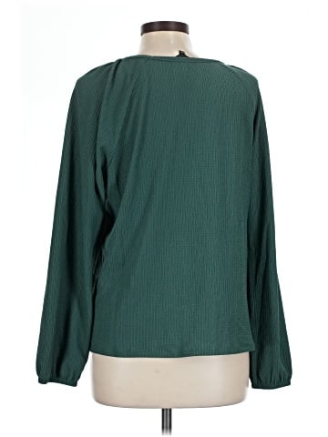 Violets & Roses Long Sleeve Blouse (view 2)