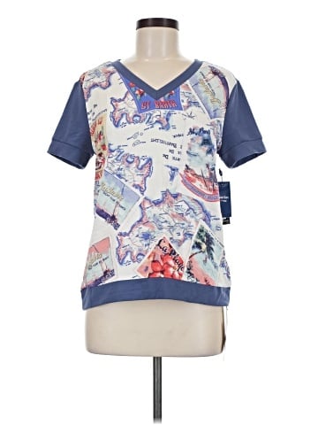 Peter Som Short Sleeve Blouse (view 1)
