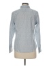 Lands' End 100% Baumwolle Polka Dots Blue Long Sleeve Button-Down Shirt Size 8 (petite) - photo 2