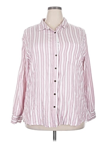 Jachs Girlfriend Long Sleeve Button-Down Shirt (view 1)