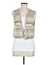 Chico's 100% Cotton Ivory Vest Size Med (1) - photo 1
