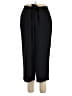 SOHO Apparel Ltd 100% Polyester Solid Black Casual Pants Size 1X - photo 1