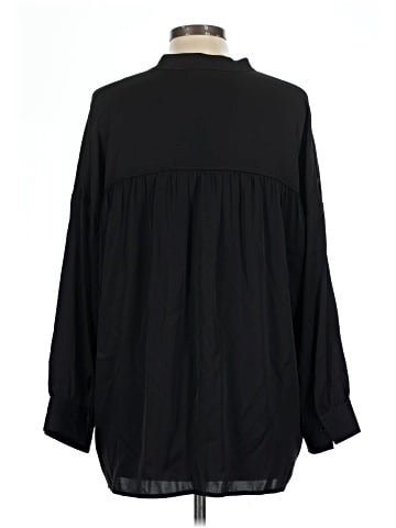 Vince. 3/4 Sleeve Silk Top (view 2)
