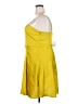 Forever 21 Plus Solid Yellow Casual Dress Size 2X Plus - photo 5
