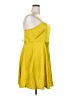 Forever 21 Plus Solid Yellow Casual Dress Size 2X Plus - photo 4