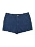 J.Crew 100% Cotton Solid Blue Denim Shorts Size 32 waist - photo 1