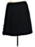 Nine West 100% Polyester Chevron-herringbone Black Casual Skirt Size XL - photo 2