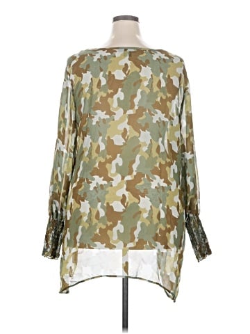Ashley Stewart Long Sleeve Blouse (view 2)