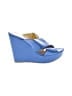 BCBGeneration Blue Wedges Size 11 - photo 1