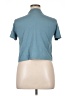 Volcom 100% Cotton Blue Short Sleeve Turtleneck Size L - photo 2