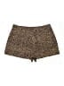 J.Crew Animal Print Gold Shorts Size 14 - photo 2