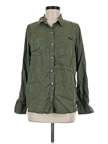CALVIN KLEIN JEANS Long Sleeve Button-Down Shirt (view 1)