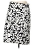 Ann Taylor LOFT Print Black Formal Skirt Size 10 - photo 1