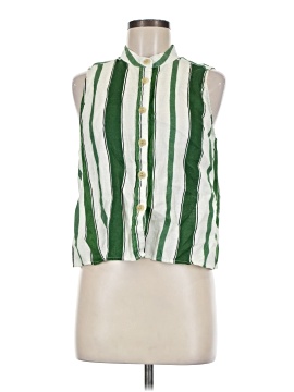 Ann Taylor Sleeveless Button Down Shirt