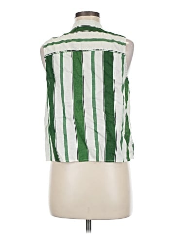 Ann Taylor Sleeveless Button-Down Shirt (view 2)