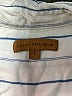 Jachs Girlfriend 100% Rayon Stripes Ivory Long Sleeve Button-Down Shirt Size L - photo 7
