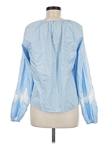 Ann Taylor Long Sleeve Blouse (view 2)