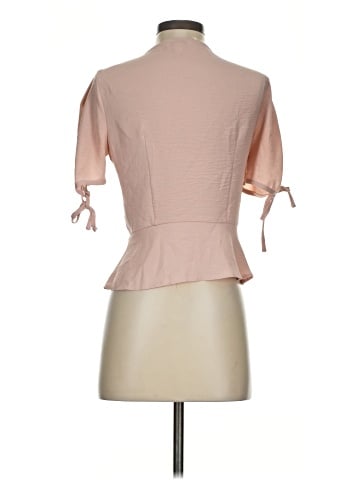 Topshop Short Sleeve Blouse (view 2)