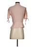 Topshop Pink Short Sleeve Blouse Size 4 - photo 2