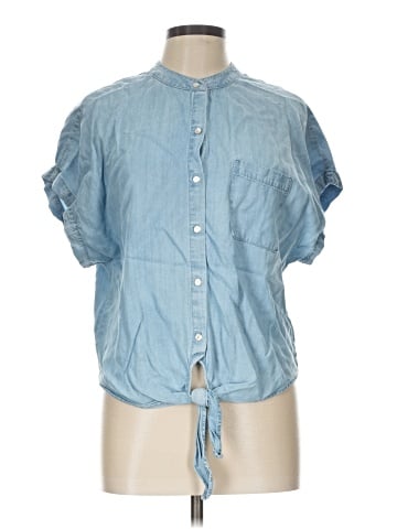 Lulus Short Sleeve Blouse (view 1)