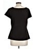 Ann Taylor LOFT Black Short Sleeve Top Size L - photo 2