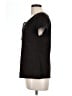 Ann Taylor LOFT Black Short Sleeve Top Size L - photo 5