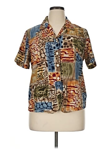 Alfred Dunner Short Sleeve Blouse (view 1)