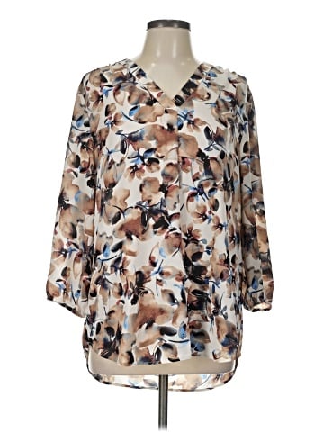 Jones New York 3/4 Sleeve Blouse (view 1)