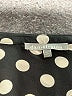 Daniel Rainn Polka Dots Black 3/4 Sleeve Blouse Size L - photo 7