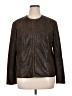 Chico's 100% Polyester Brown Jacket Size XL (3) - photo 1