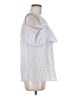 AGB 100% Cotton Silver Sleeveless Blouse Size M - photo 4