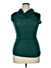 Iz Byer Teal Sleeveless Blouse Size XL - photo 1