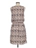 Pixley 100% Polyester Print Tan Casual Dress Size M - photo 2
