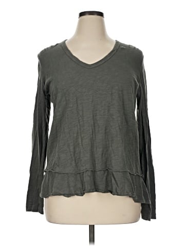 Left of Center Long Sleeve T-Shirt (view 1)
