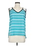 Sweet Rain 100% Polyester Teal Sleeveless Top Size M - photo 1