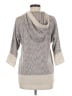 Eddie Bauer 100% Cotton Gray Poncho Size M - photo 2
