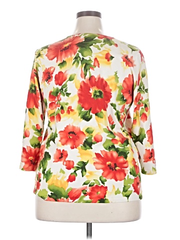 Jones New York Signature Silk Cardigan (view 2)