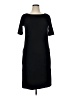 eShakti Solid Black Casual Dress Size 14 - photo 1