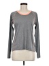 Avia 100% Polyester Gray Long Sleeve Top Size M - photo 1