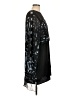 BCBGMAXAZRIA 100% Silk Black Cocktail Dress Size L - photo 4