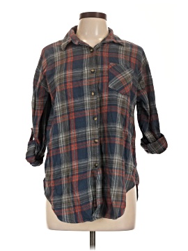 Love Notes 3/4 Sleeve Button Down Shirt