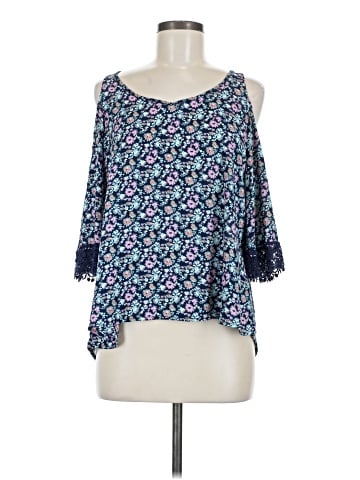 Xhilaration 3/4 Sleeve Blouse (view 1)
